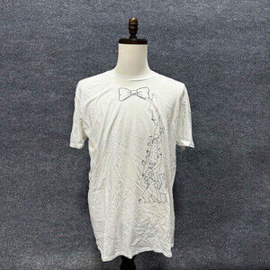 Ketel One Vodka T Shirt Mens XL White Drink Marvelously Bow Tie Graphic Tee